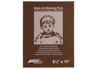 Ambiance Picture Frame Glass and Backing 8x10 in. - (87007)