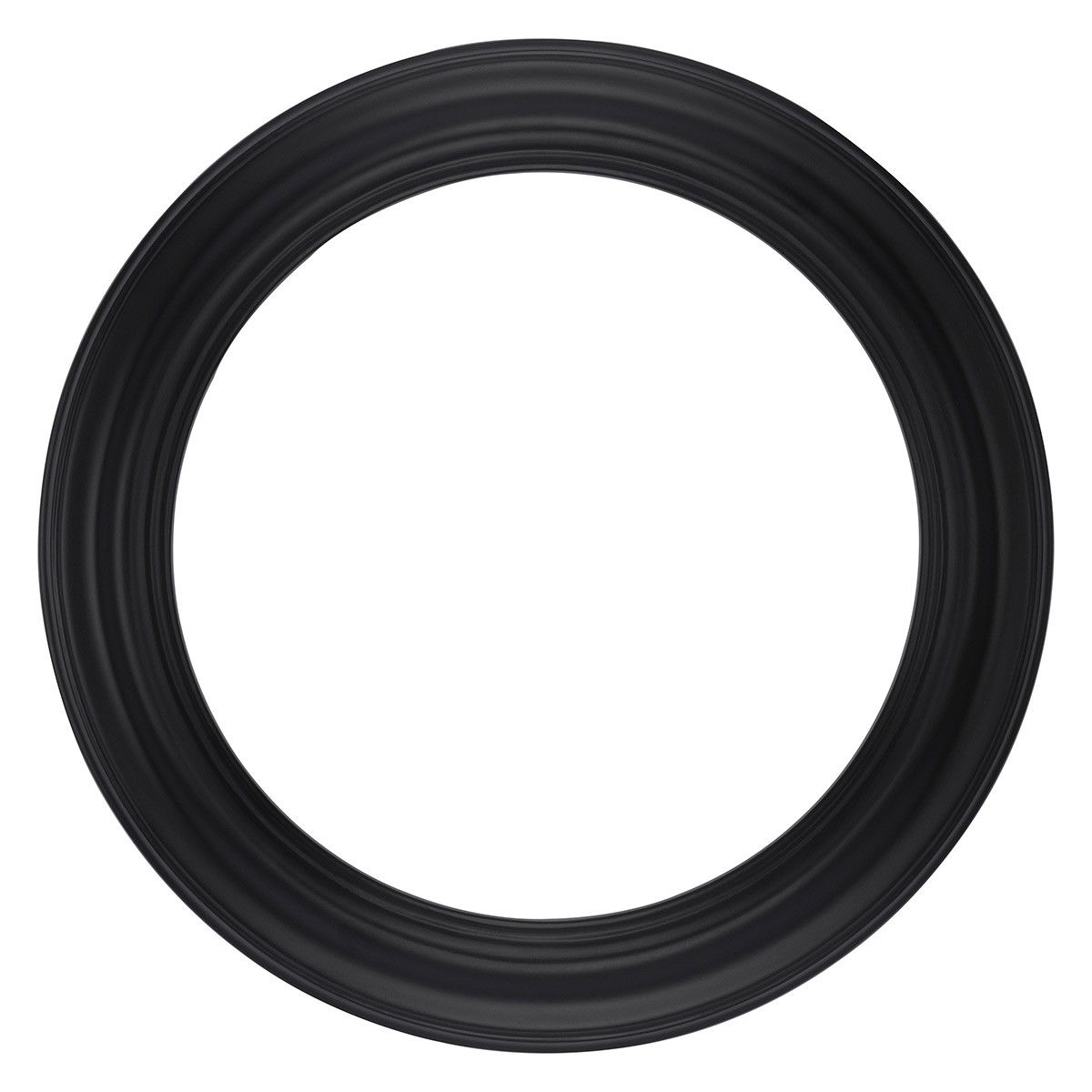 Ambiance Round Frame Black 16 in. Diameter - (90961)