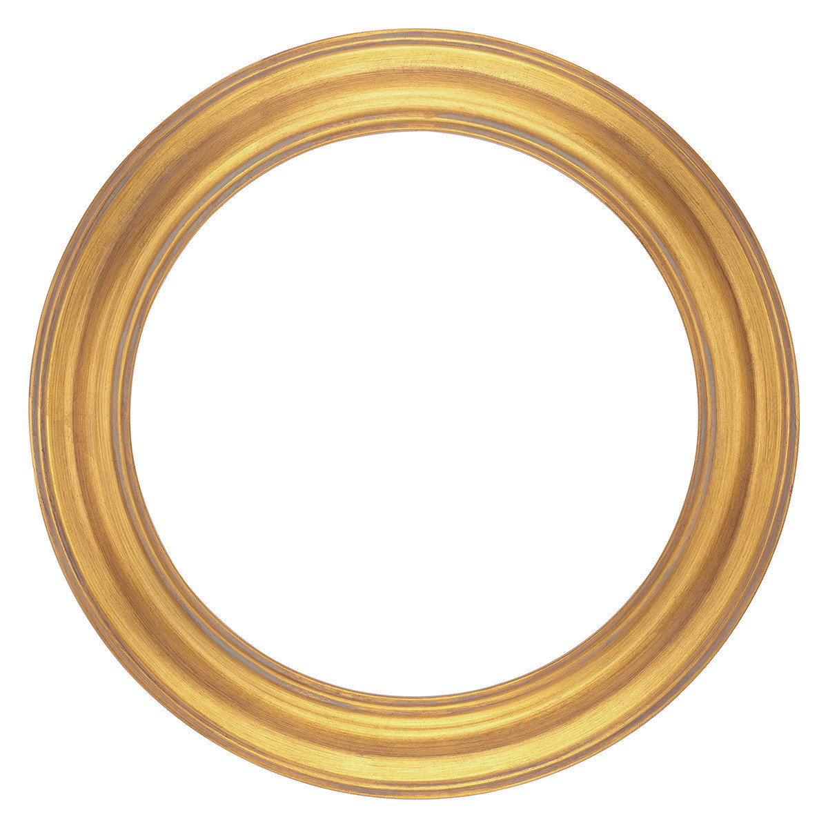 Ambiance Round Frame Gold 10" Diameter - (90977)