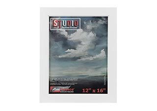 Ambiance Studio Frame White 18x24 with Plexi Glazing - (89126)