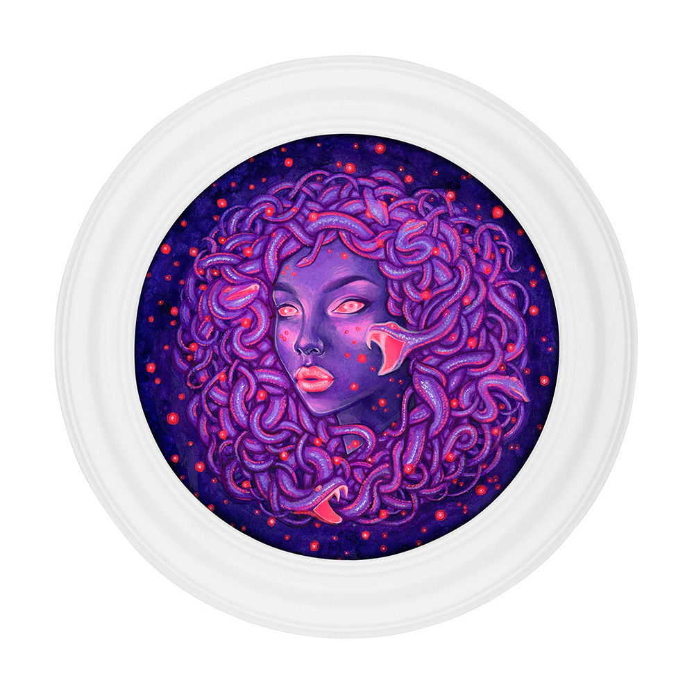 Ambiance Round Wood Frame