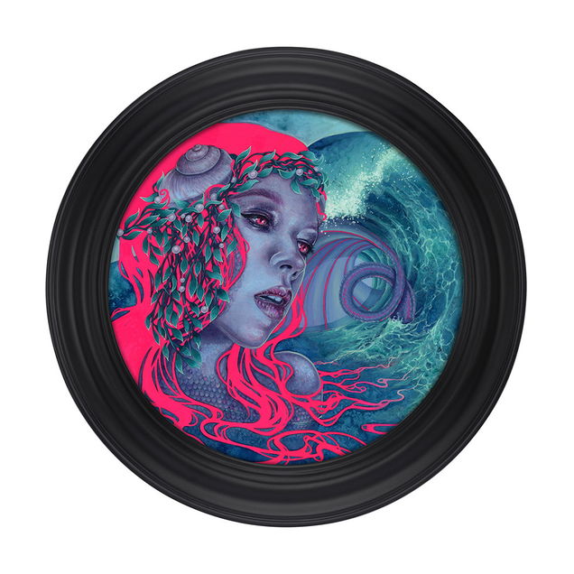 Ambiance Round Wood Frame Ambiance Round Wood Frame