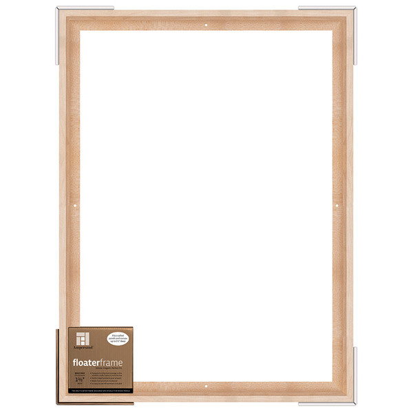 Ampersand Bold 1.5" Depth Floater Frame Maple 18"x24" - (200029188)