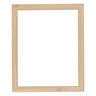 Ambiance Gallery Open Back Unfinished Wood Frame Ambiance Gallery Open Back Unfinished Wood Frame