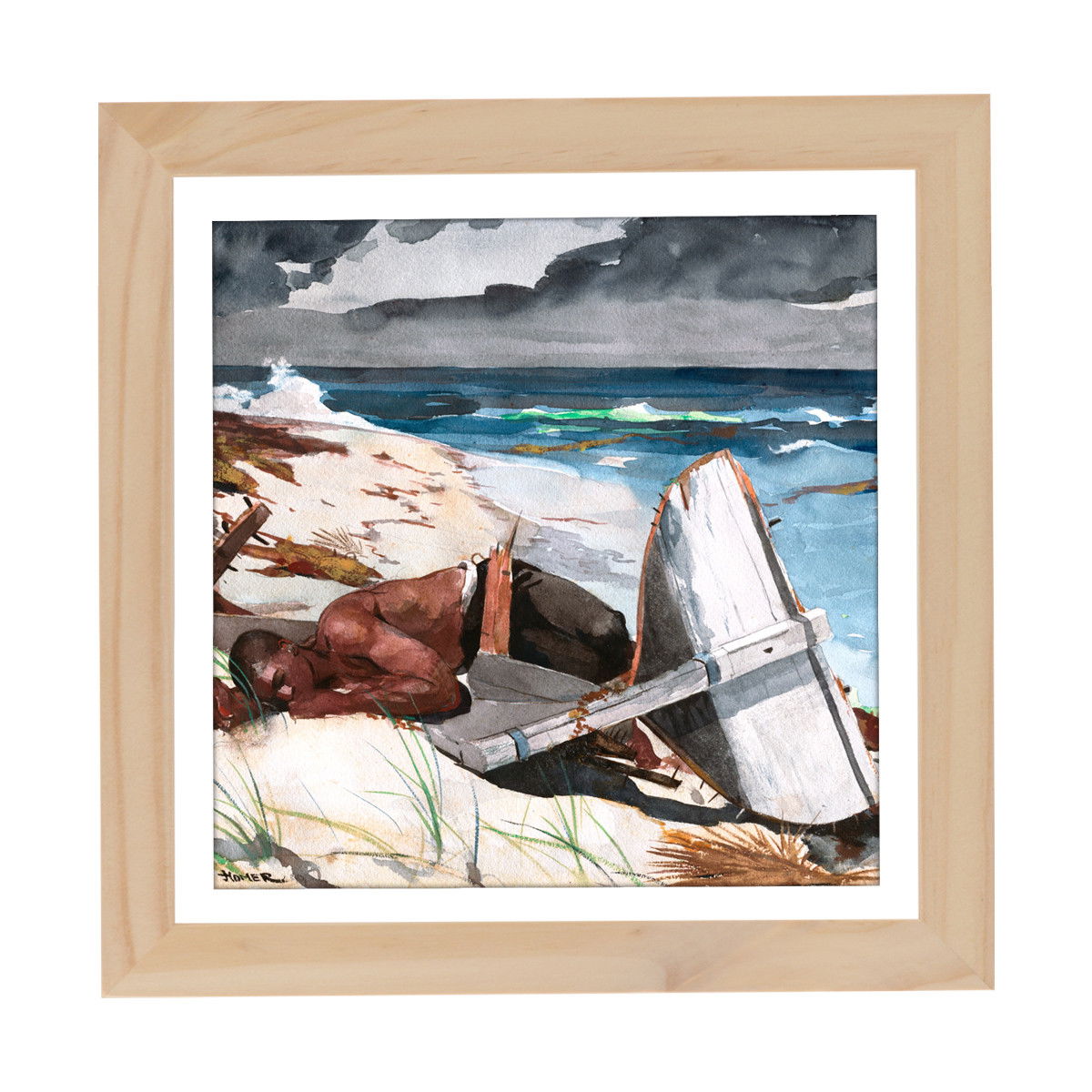 Ambiance Gallery Open Back Unfinished Wood Frame