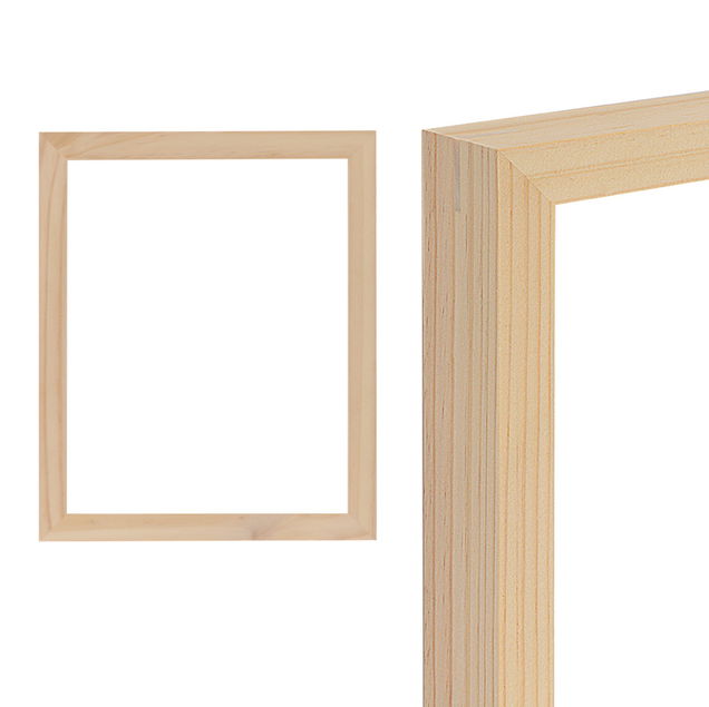 Ambiance Gallery Open Back Unfinished Wood Frame Ambiance Gallery Open Back Unfinished Wood Frame