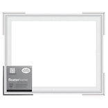 Ampersand Thin 1.5" Depth Floater Frame White 12"x16" - (200029222) Ampersand Thin 1.5" Depth Floater Frame White 12"x16" - (200029222)
