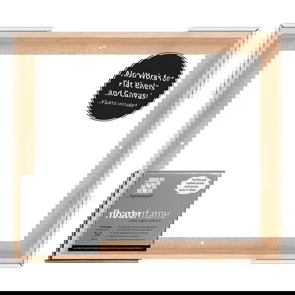 Ampersand Thin 7/8in Depth Floater Frame Maple 11x14 inch - (200025313)