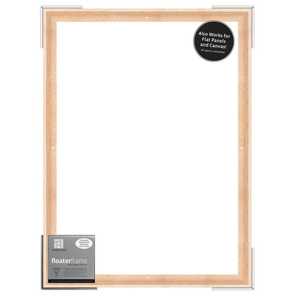 Ampersand Thin 7/8in Depth Floater Frame Maple 18x24 inch - (200029203)