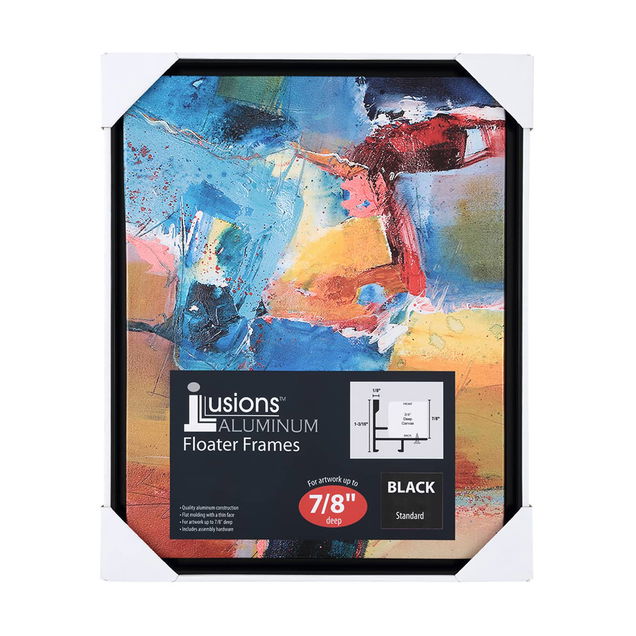 Illusions 7/8" Deep Aluminum Open-Back Frames Illusions 7/8" Deep Aluminum Open-Back Frames