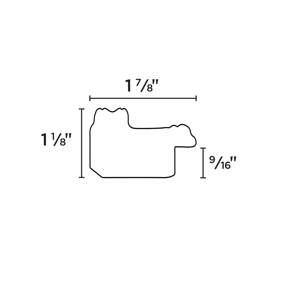 Museum Collection Nouveau Frame Gold