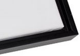 Illusions Floater Wood Frame 1-1/2" Deep 24"x24" Black/Black - (82543)