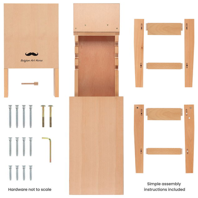 Creative Mark Belgian Art Horse Beechwood Work Station Creative Mark Belgian Art Horse Beechwood Work Station