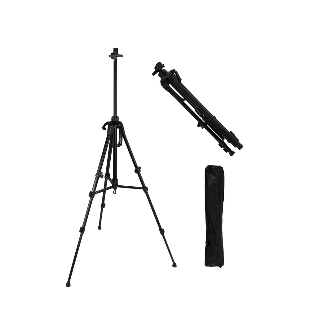 Creative Inspirations Valerri Black Aluminum Easel with Bag