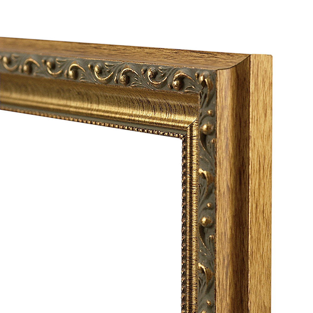 Lincoln 1in Wood Frame with Glass & Backing 13x19 - Gold - (200024709)