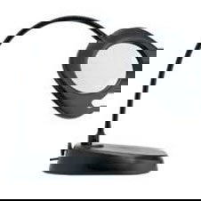 Daylight LED Floor 5 inch Magnifying Lamp in Black Daylight LED Floor 5 inch Magnifying Lamp in Black