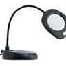 Daylight LED Floor 5 inch Magnifying Lamp in Black Daylight LED Floor 5 inch Magnifying Lamp in Black