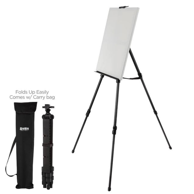 SoHo Aluminum Plein Air Easel in Black - (89495) SoHo Aluminum Plein Air Easel in Black - (89495)