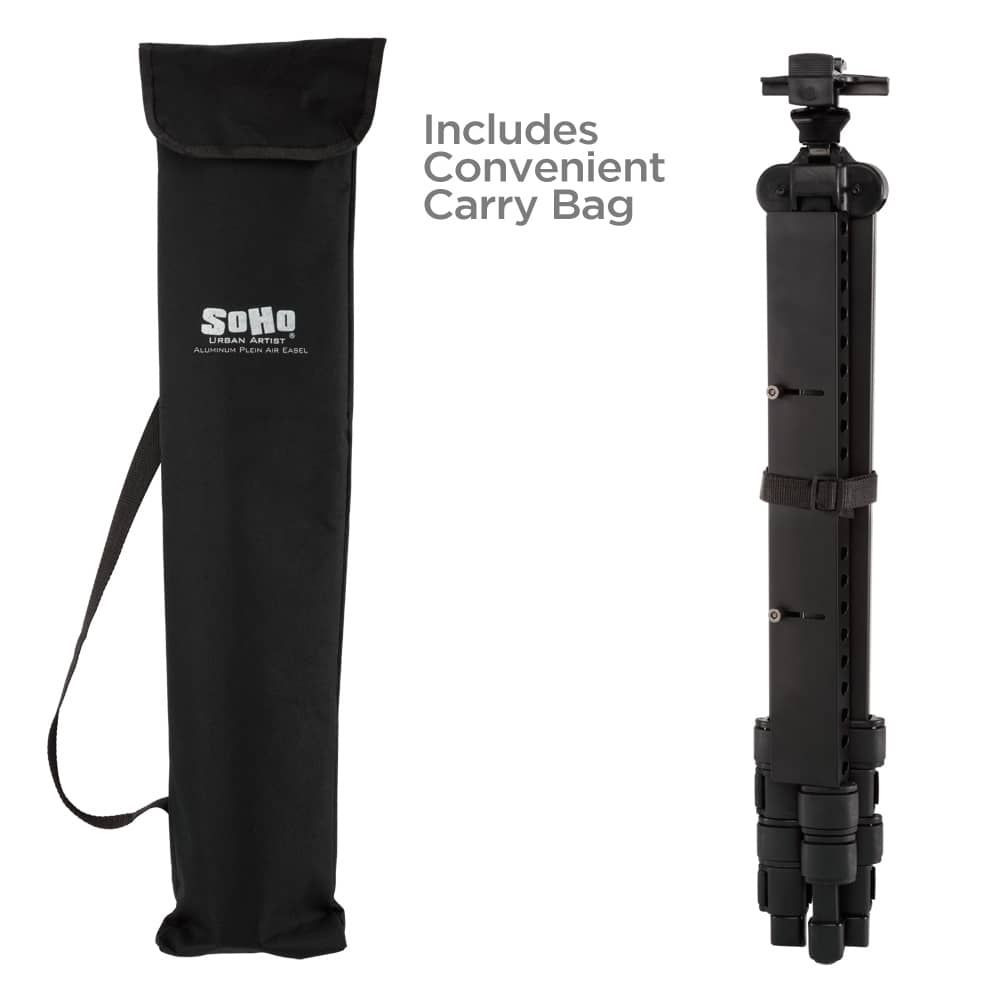 SoHo Aluminum Plein Air Easel in Black - (89495)
