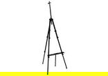 SoHo Aluminum Field Easel in Black SoHo Aluminum Field Easel in Black
