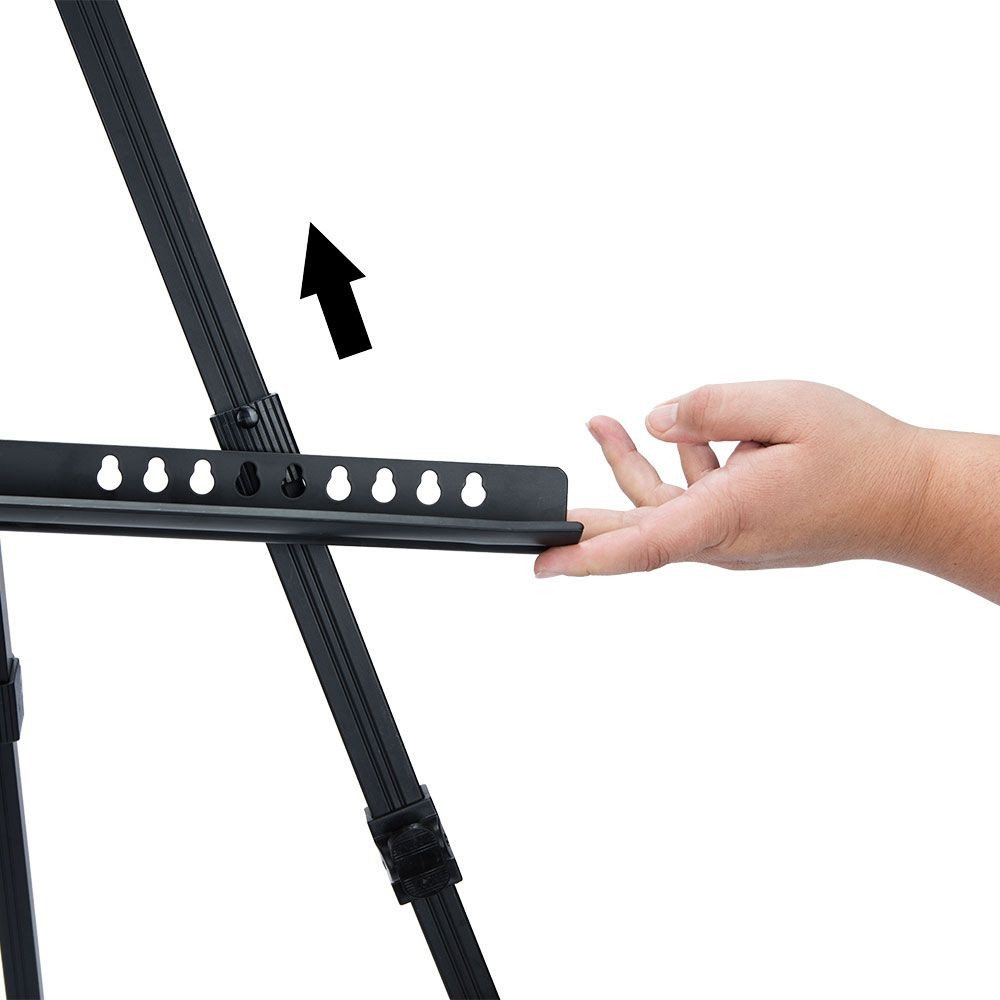 SoHo Aluminum Field Easel in Black