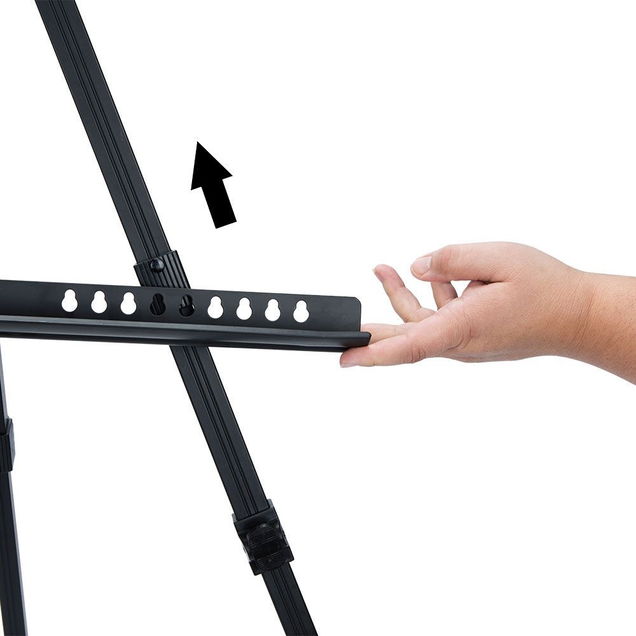 SoHo Aluminum Field Easel in Black SoHo Aluminum Field Easel in Black
