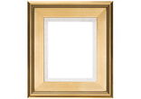 Gold Plein Air Frame with Linen Liner - 8"x10" - (88892) Gold Plein Air Frame with Linen Liner - 8"x10" - (88892)