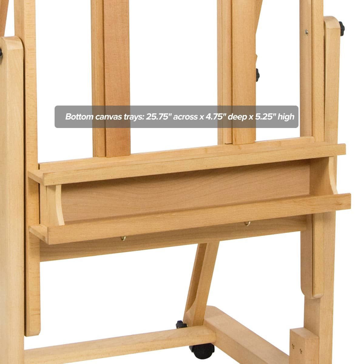 Saint Remy Multi-Angle Beechwood Studio Easel