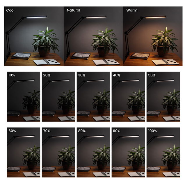 Acurit LED Desk Lamp Black - (91507) Acurit LED Desk Lamp Black - (91507)