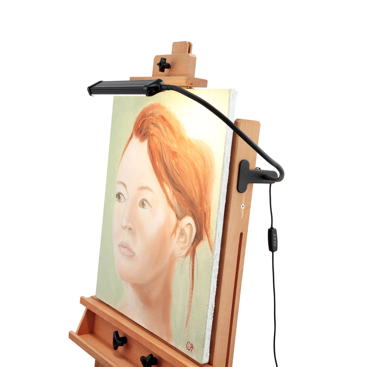 Acurit LED Clip-On Lamp Black - (90401)