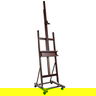 SoHo Urban Artist 2 Mahogany H-Frame Easel SoHo Urban Artist 2 Mahogany H-Frame Easel