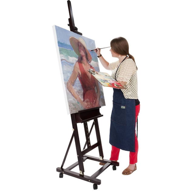 SoHo Urban Artist 2 Mahogany H-Frame Easel - (87223) SoHo Urban Artist 2 Mahogany H-Frame Easel - (87223)