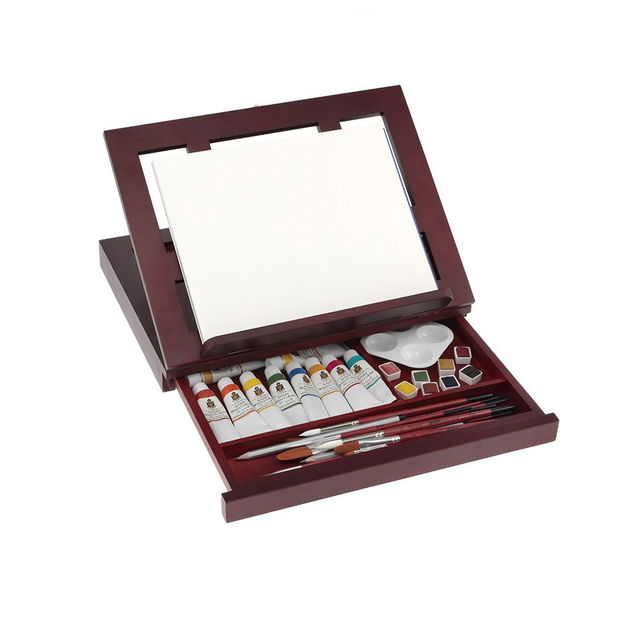 SoHo Urban Artist Portable Wood Table & Desk Easel SoHo Urban Artist Portable Wood Table & Desk Easel