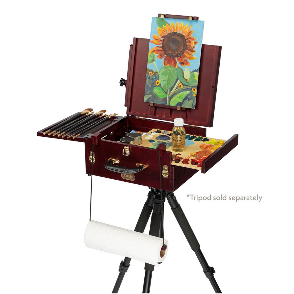 SoHo Plein Air Wood Pochade Box Easel