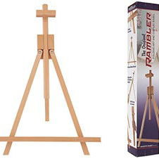 The Rambler Folding Beechwood Art and Display Table Easel The Rambler Folding Beechwood Art and Display Table Easel
