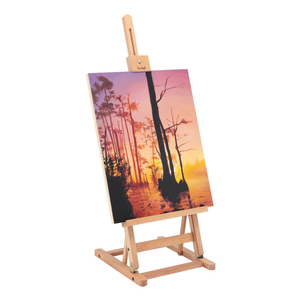 Van Gogh Beechwood Wood Table Easel