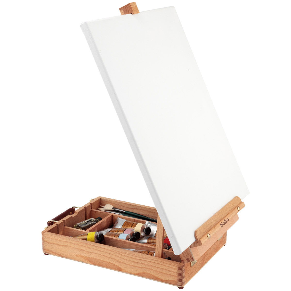 SoHo Wood Sketch Box and Table Easel