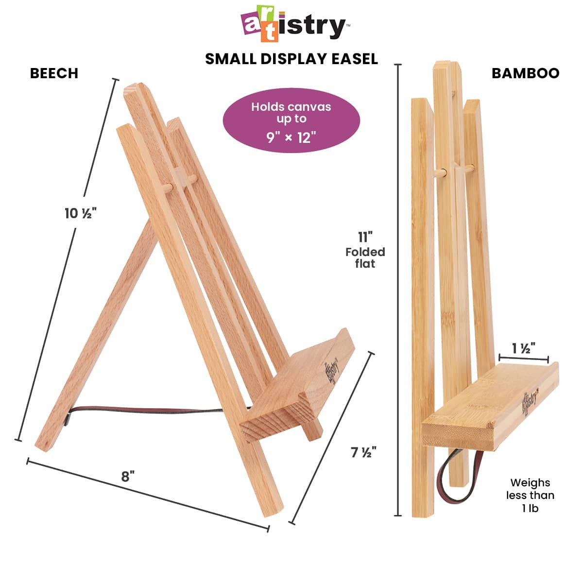 Artistry Bamboo Display Easels