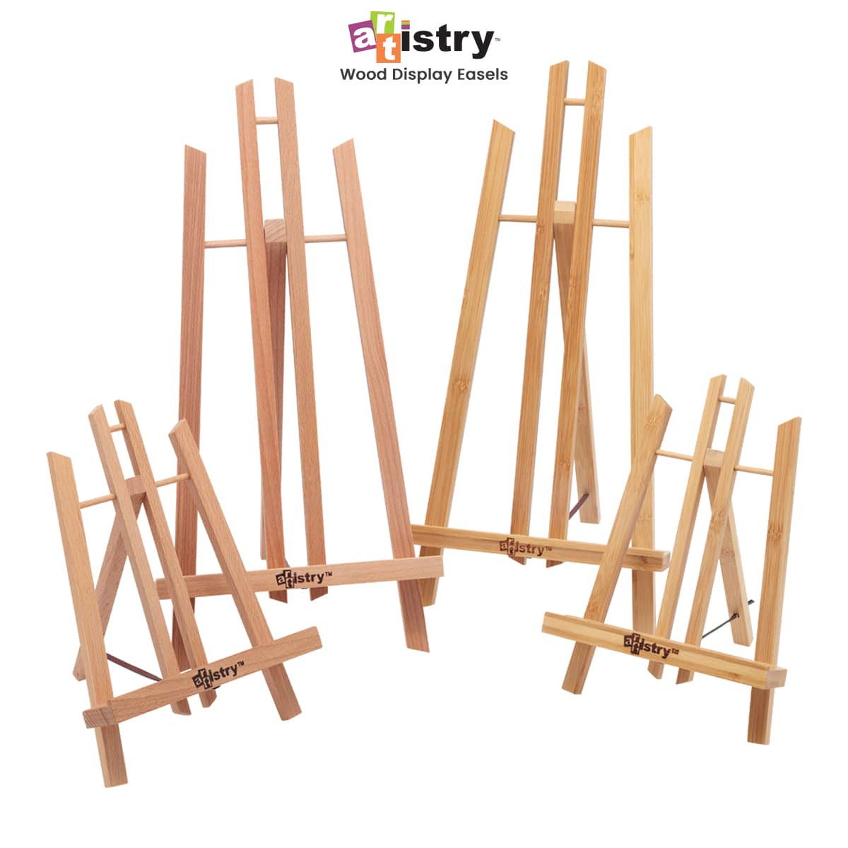 Artistry Bamboo Display Easels