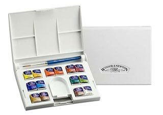 Winsor Newton Professional Watercolor Compact 1/2-Pan Set