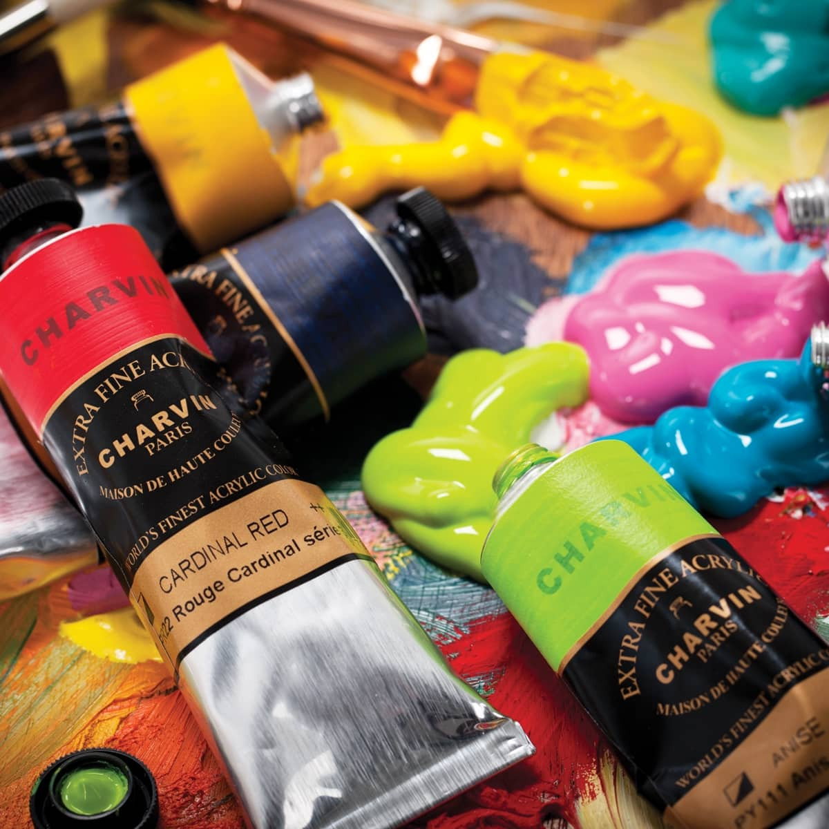 Charvin Acrylic Colors