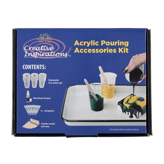 Creative Inspirations Acrylic Pouring Accessories Set Creative Inspirations Acrylic Pouring Accessories Set