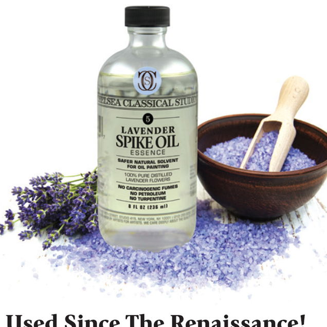 Chelsea Classic Studio Oil of Spike Lavender Solvent Chelsea Classic Studio Oil of Spike Lavender Solvent