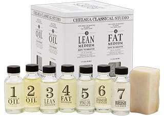 Chelsea Classical Studio Oil Painting Cube Sample Set No. 1