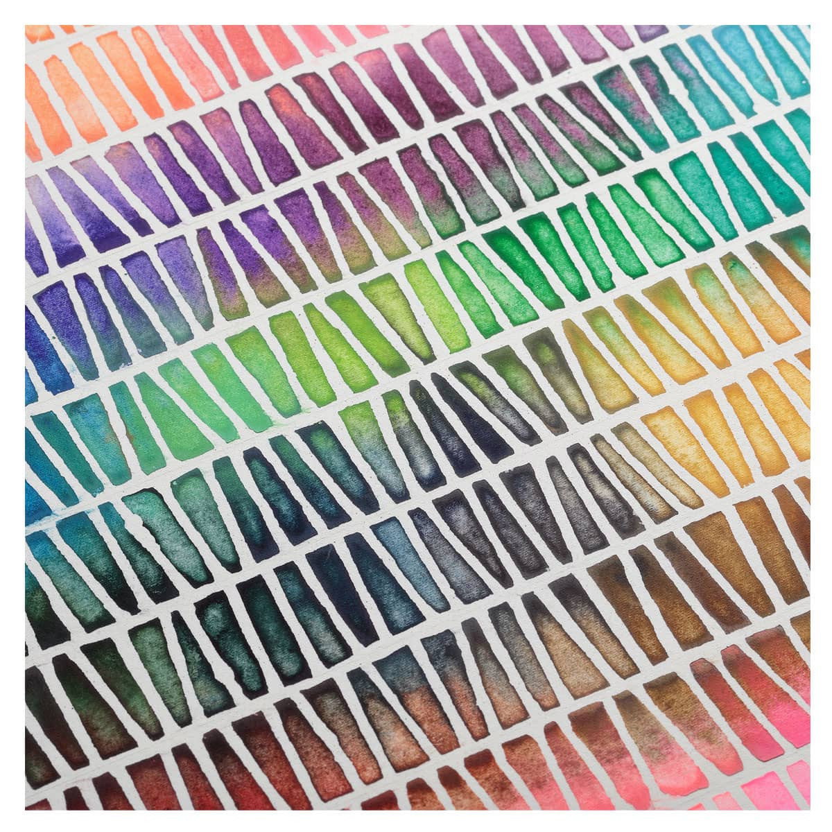 Creative Inspirations Metal Box Watercolor Half Pan Set of 120 Colors