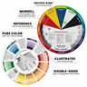 Creative Mark Color Wheel Mixing Guide 9.25" Diameter - (91863) Creative Mark Color Wheel Mixing Guide 9.25" Diameter - (91863)
