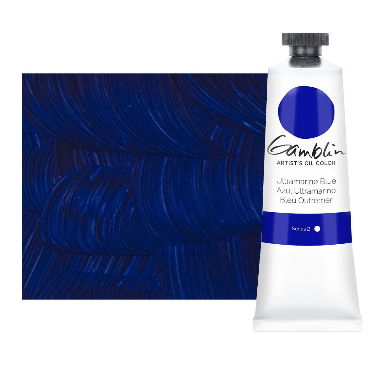 Gamblin Artist's Oil Color Ultramarine Blue 37mL Tube - (49544)