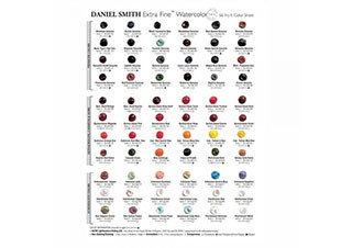 Daniel Smith Watercolor Dot Card 66 Color