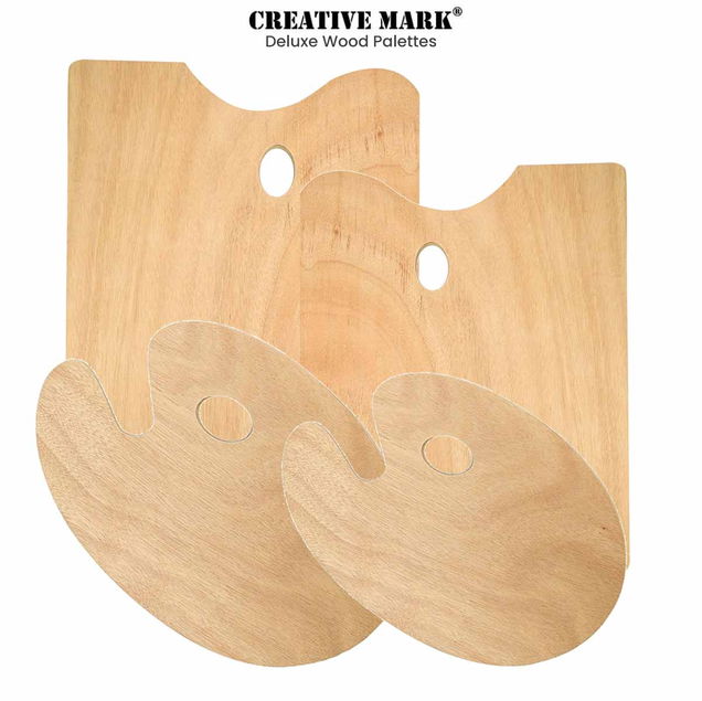 Creative Mark Deluxe Wood Palettes Creative Mark Deluxe Wood Palettes