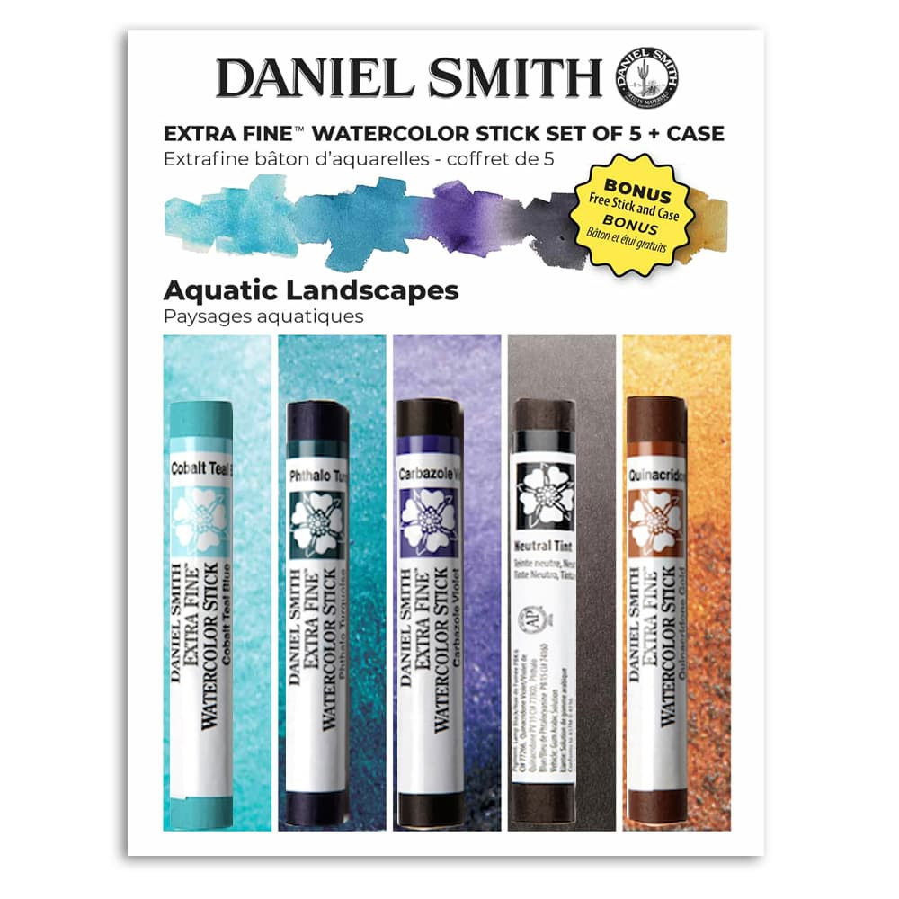 Daniel Smith Watercolor Stick Aquatic Landscape Set of 5